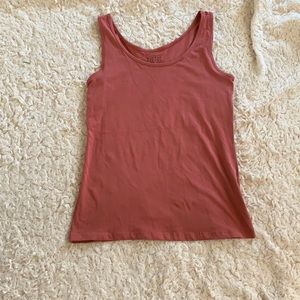 NWOT.  Simply Styled burnt orange tank.